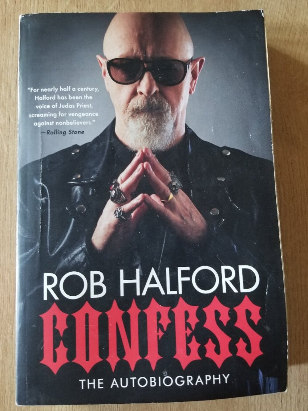 'Confess' Rob Halford of Judas Priest Autobiography